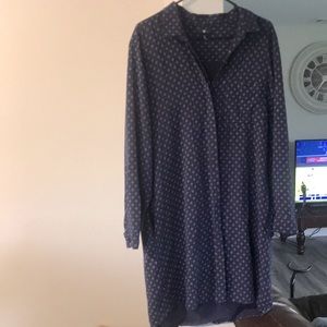 Patterned Shift Tunic/Dress WITH POCKETS!